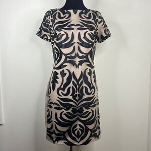 ALEXIA ADMOR Fitted Bateau Sheath Dress XS